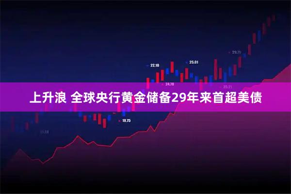 上升浪 全球央行黄金储备29年来首超美债